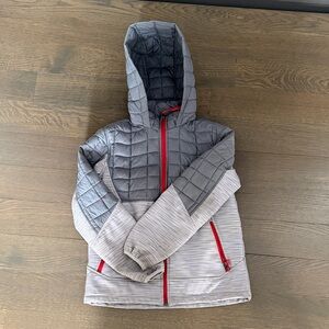 Gray Quilted Kids Snozu Jacket
